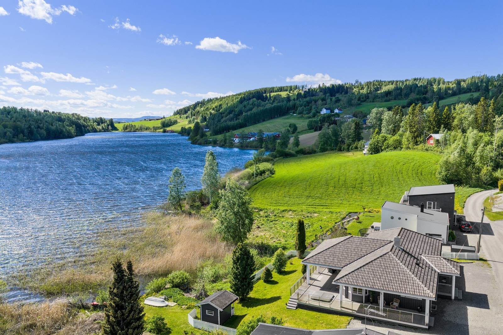 Her ligger alt til rette for en rask og smidig overtakelse. Galleribilde