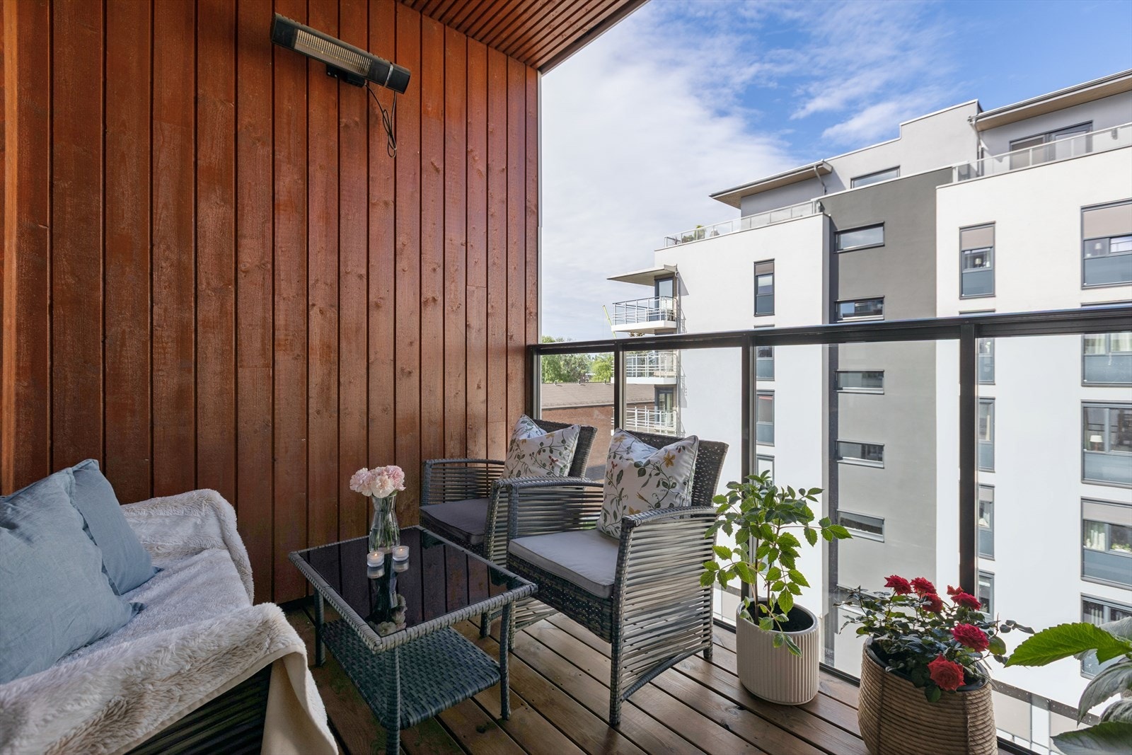 Leiligheten har en ypperlig beliggenhet i sentrum av Lillestrøm. Galleribilde
