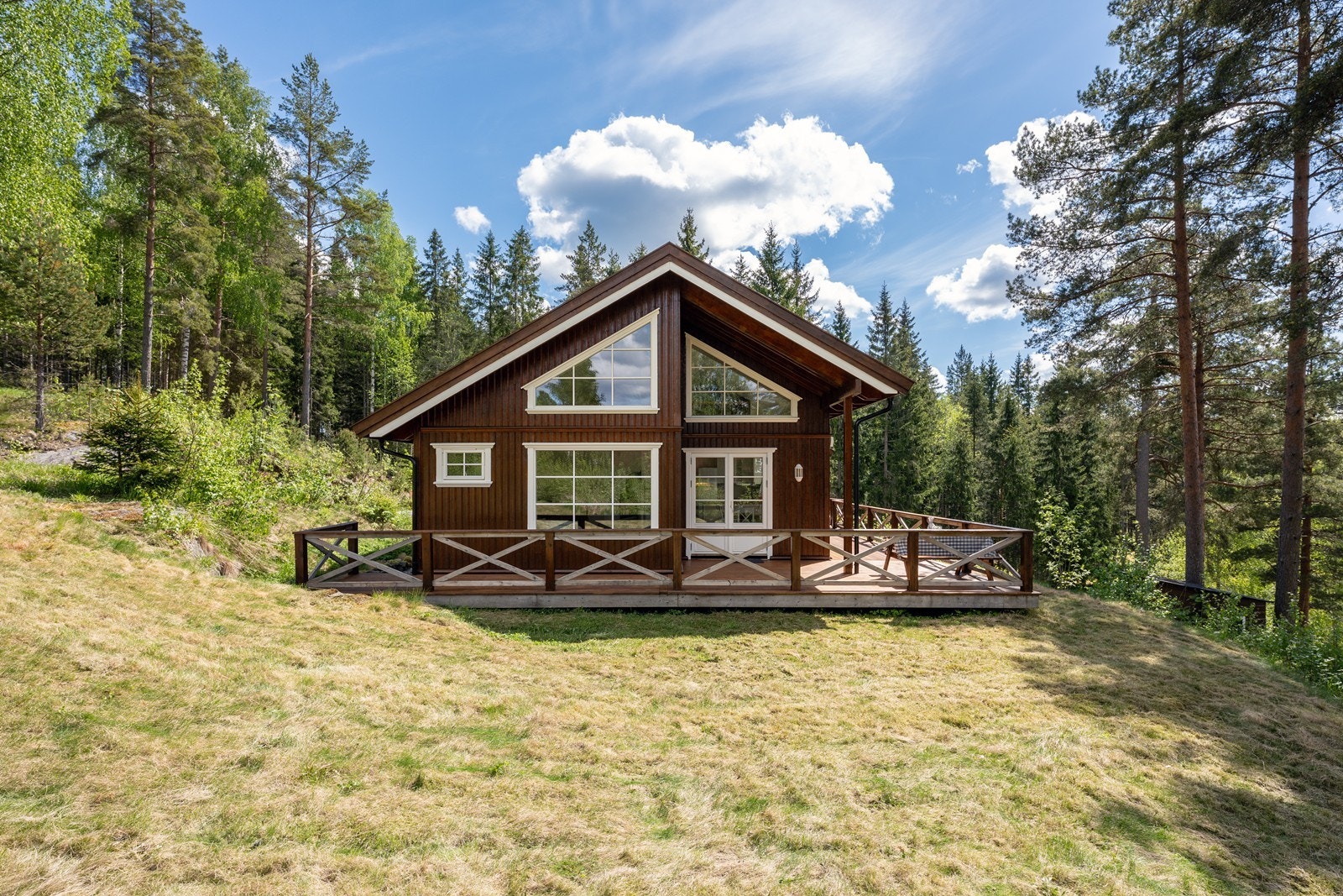 Omgivelsene er idylliske og fredfulle; scenen er satt for feriemodus og påfyll av energi. Galleribilde
