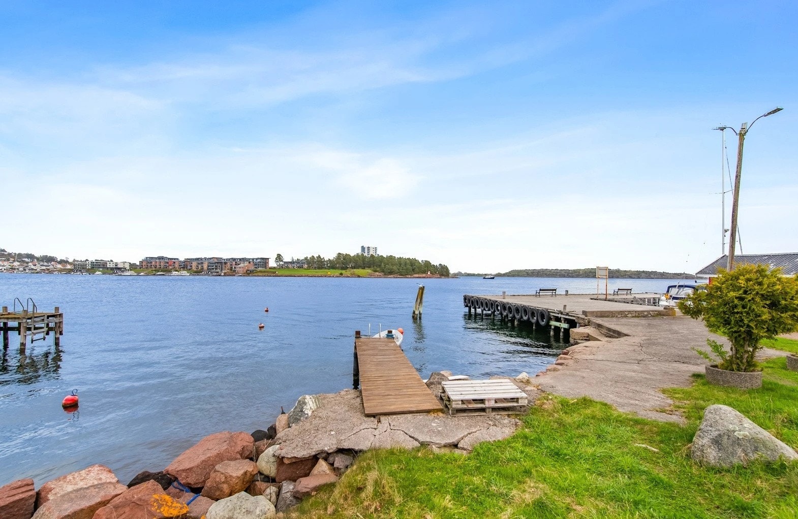 Bryggen nedenfor Borge Hotell Galleribilde