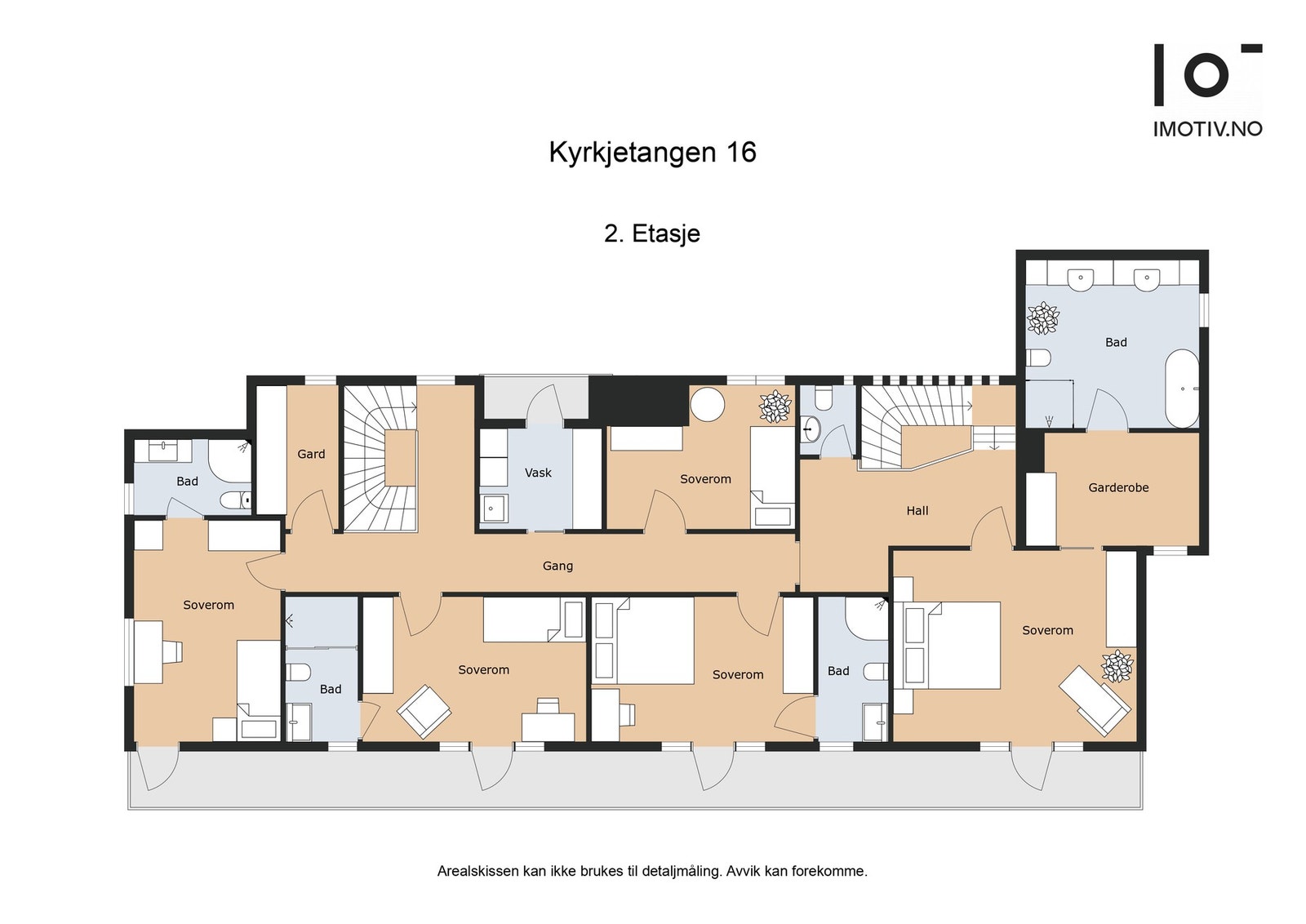 - Planløsning 2. etasje - Galleribilde