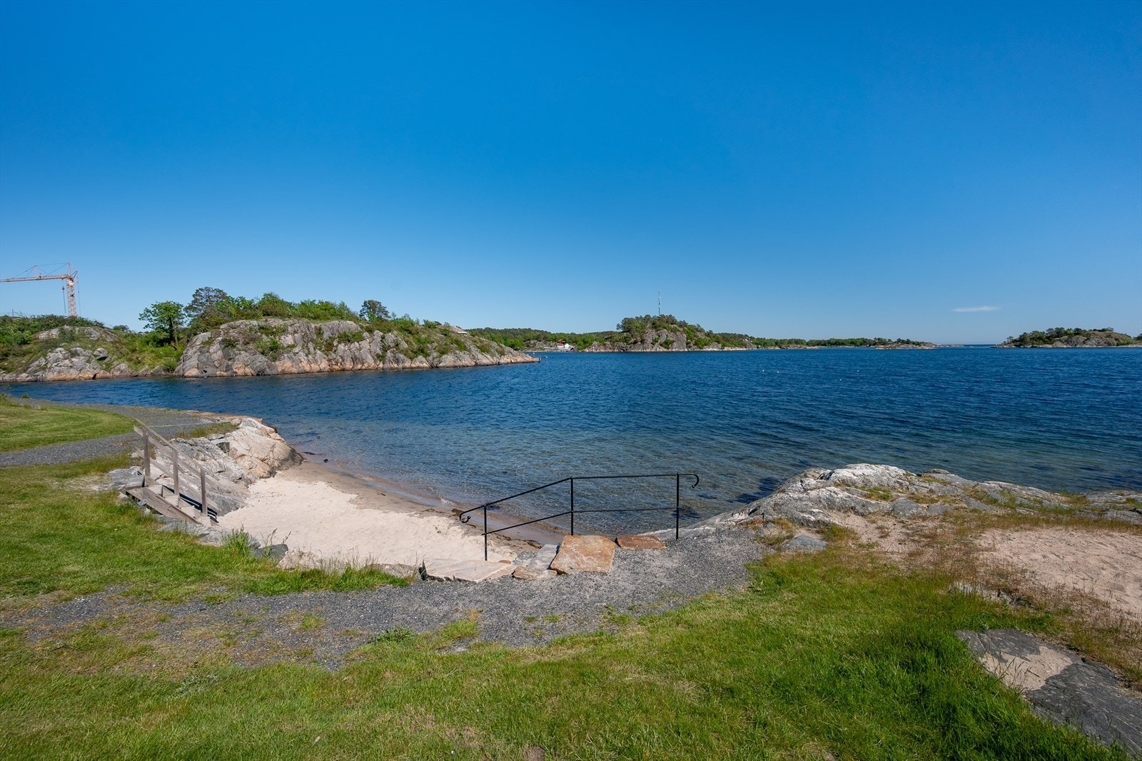 Lett tilgjengelighet til bystranden og friområdene som ligger like ved Guldmand Brygge Galleribilde