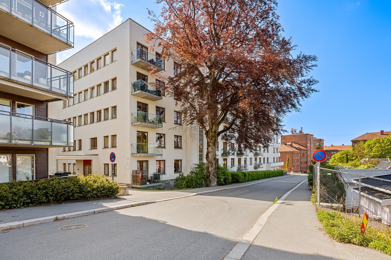 Fasadebilde av Jørgen Løvlands gate 3. Galleribilde