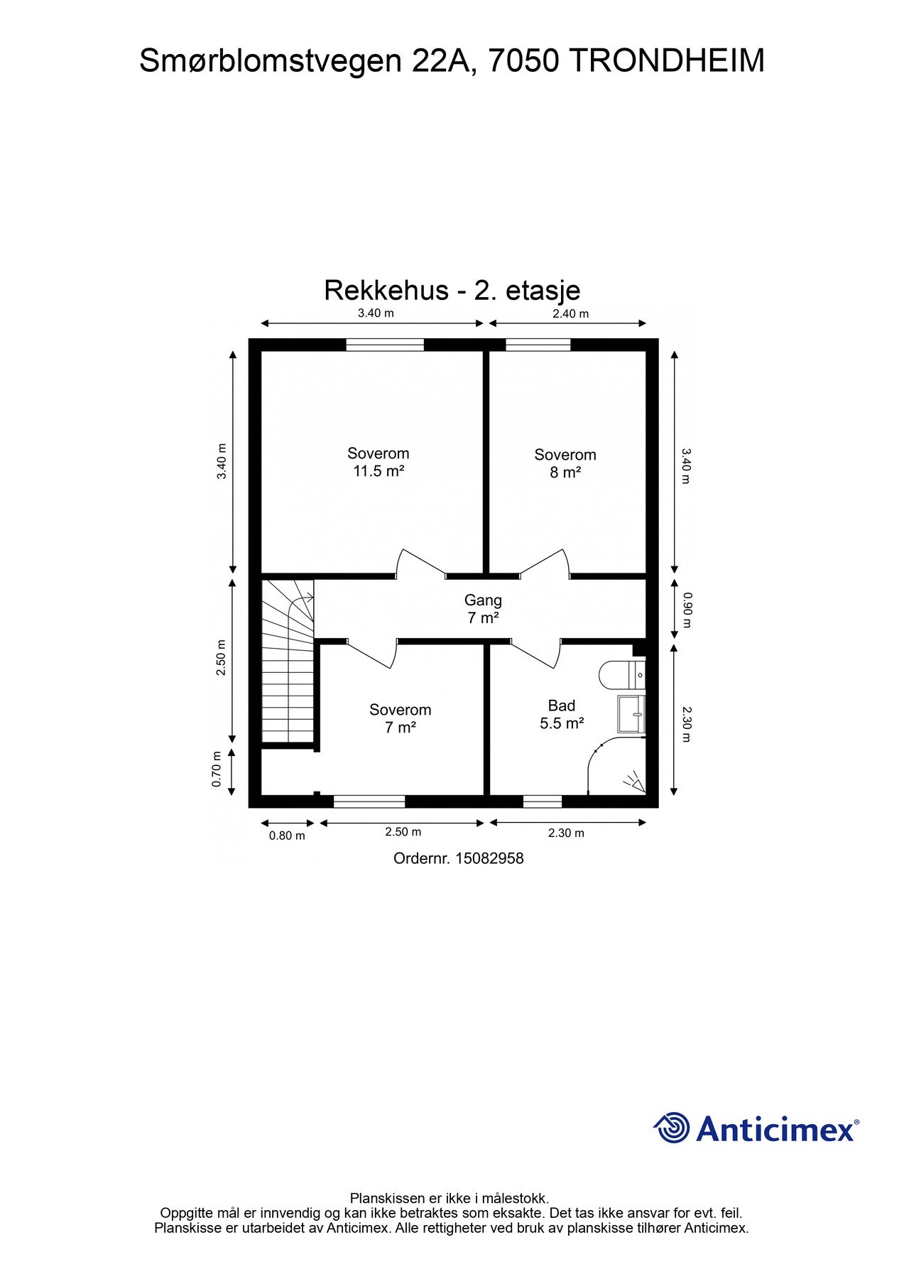 Plantegning - 2.etasje Galleribilde