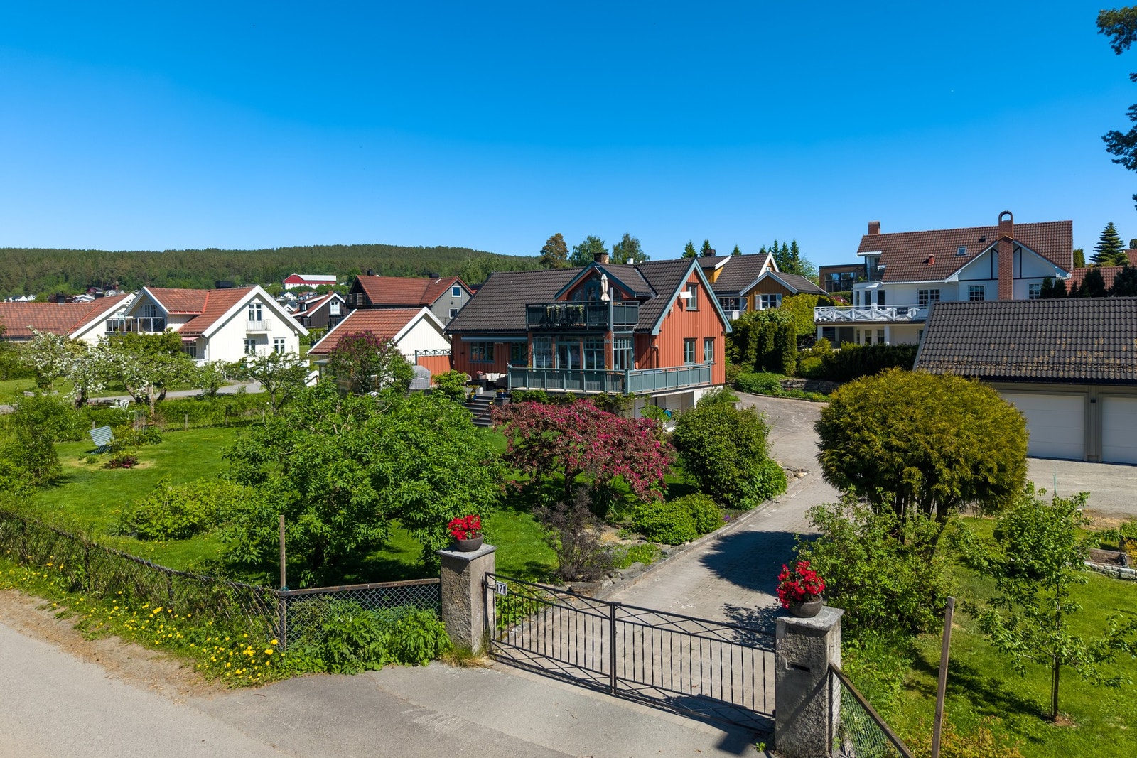 Her møtes du med et godt inntrykk fra porten. Galleribilde