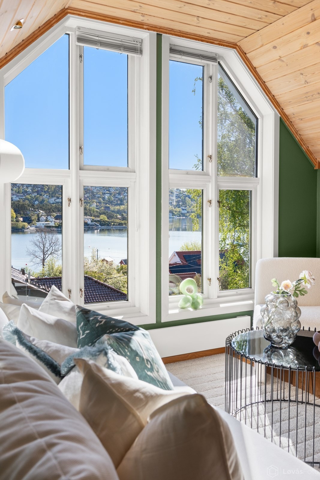 Flott fjordutsikt Galleribilde