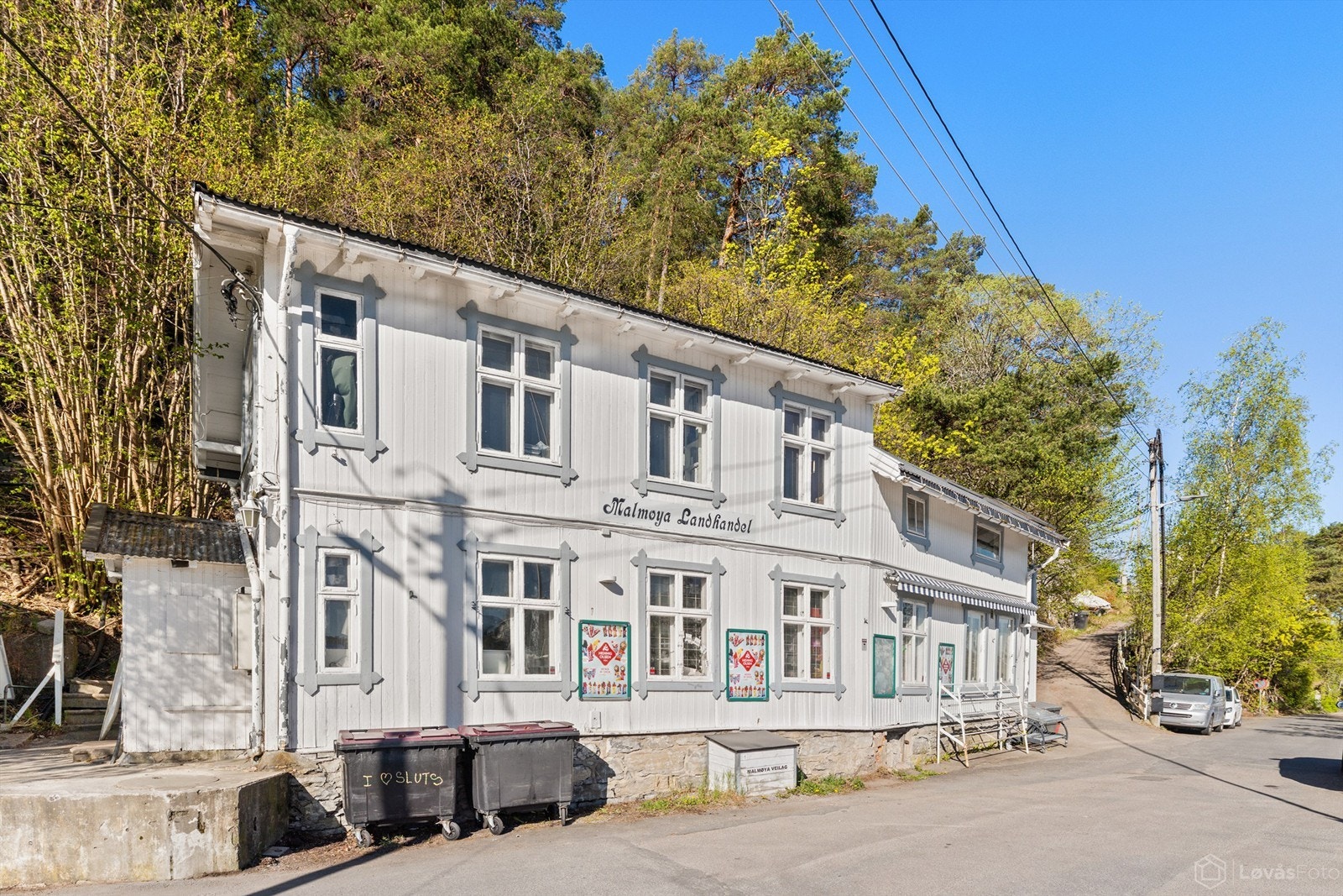 Malmøya har også egen lokal matbutikk Galleribilde