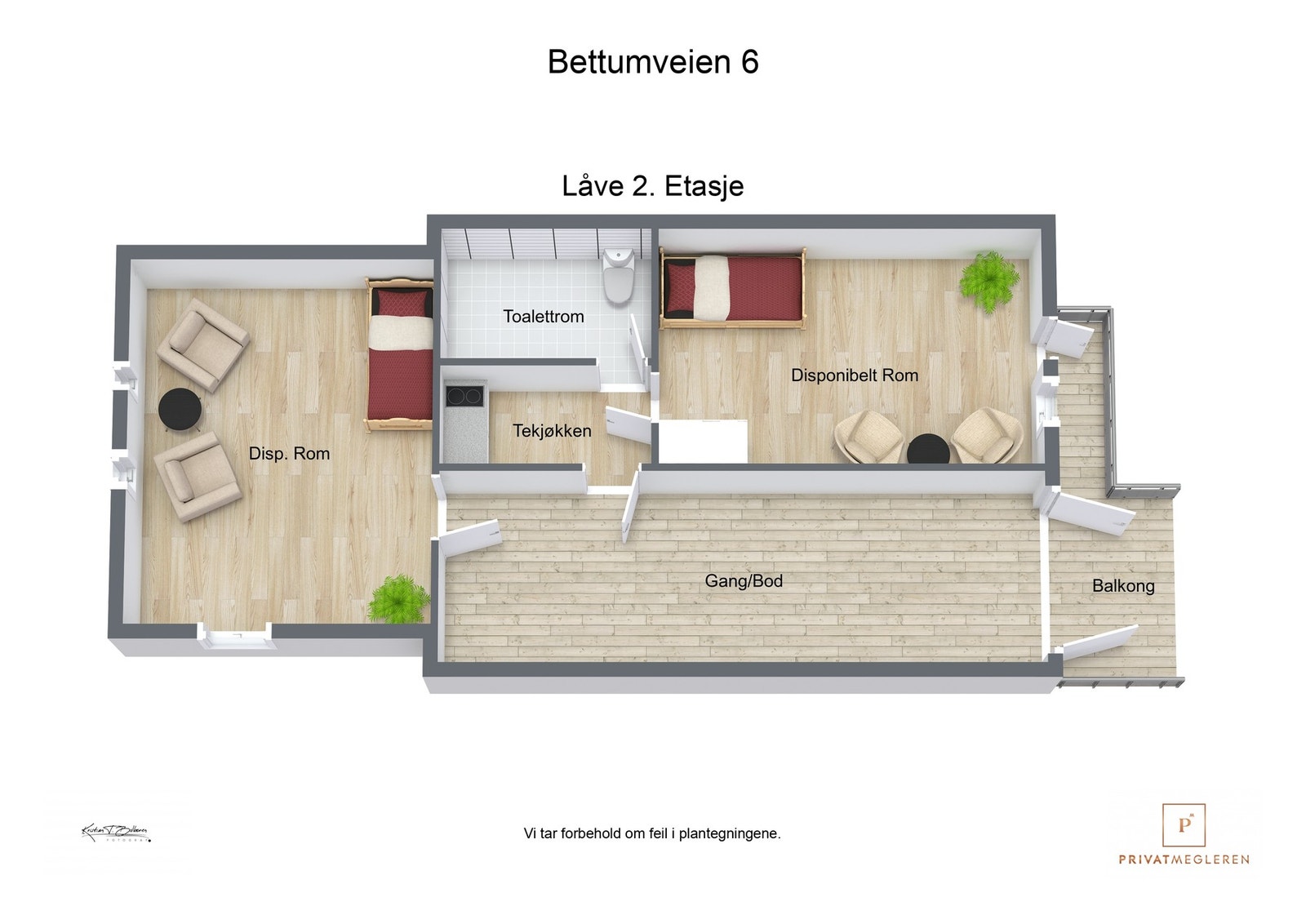 Plantegning låve 2. etasje Galleribilde