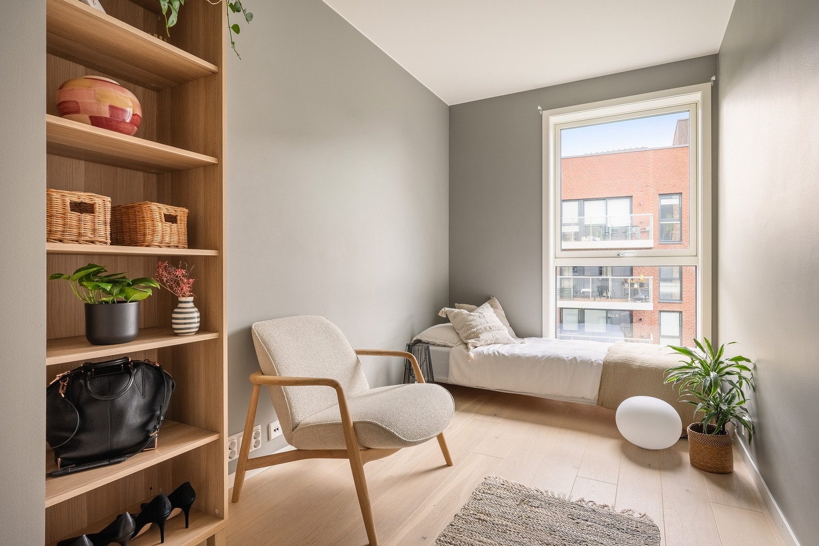 Soverom 3 egner seg godt som barnerom, gjesterom eller kontor. Galleribilde