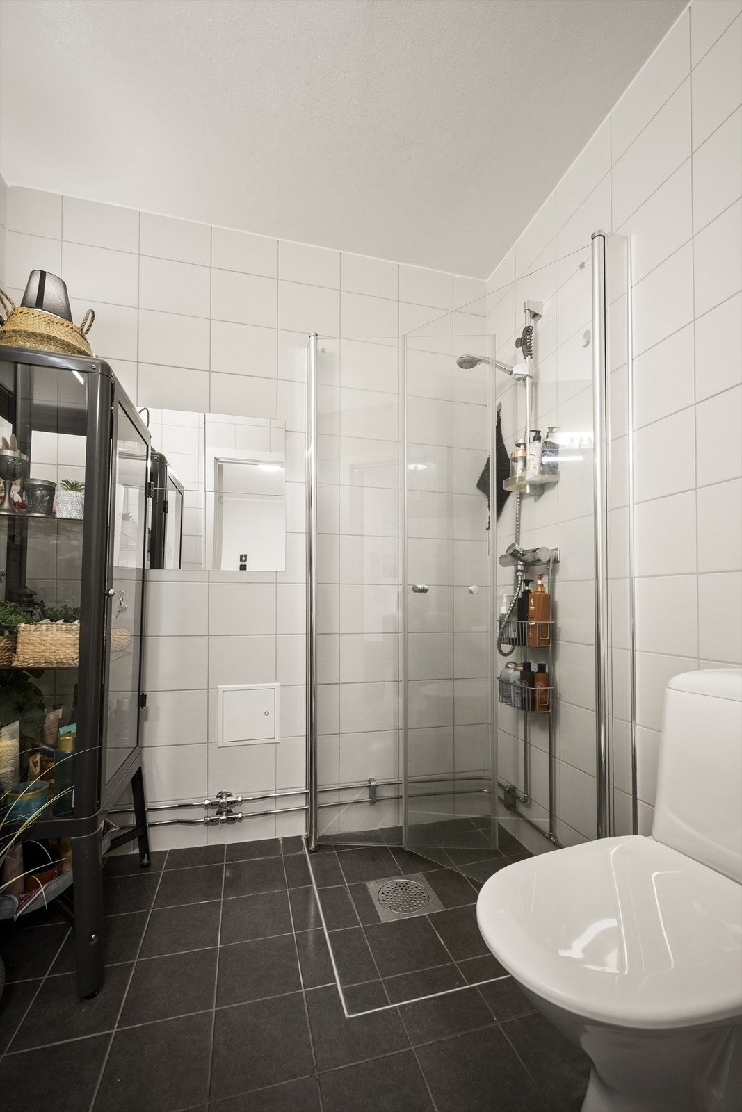 Flislagt baderom med varmekabler i gulv! Galleribilde