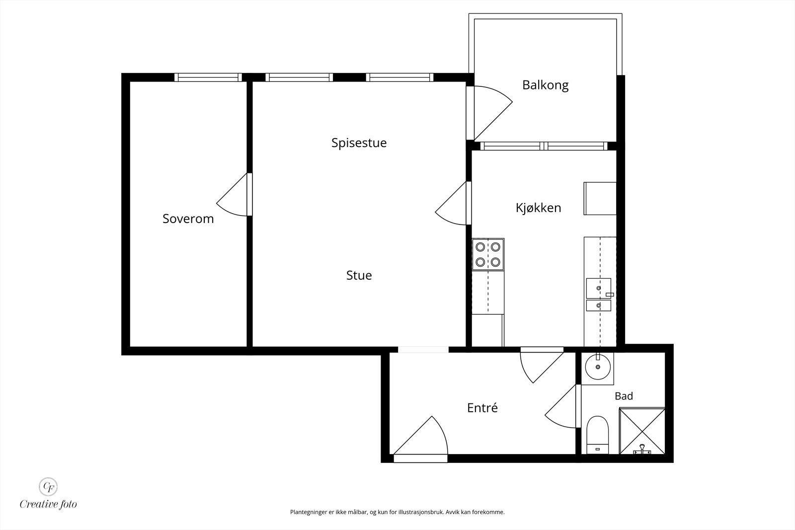 Plantegning. Galleribilde