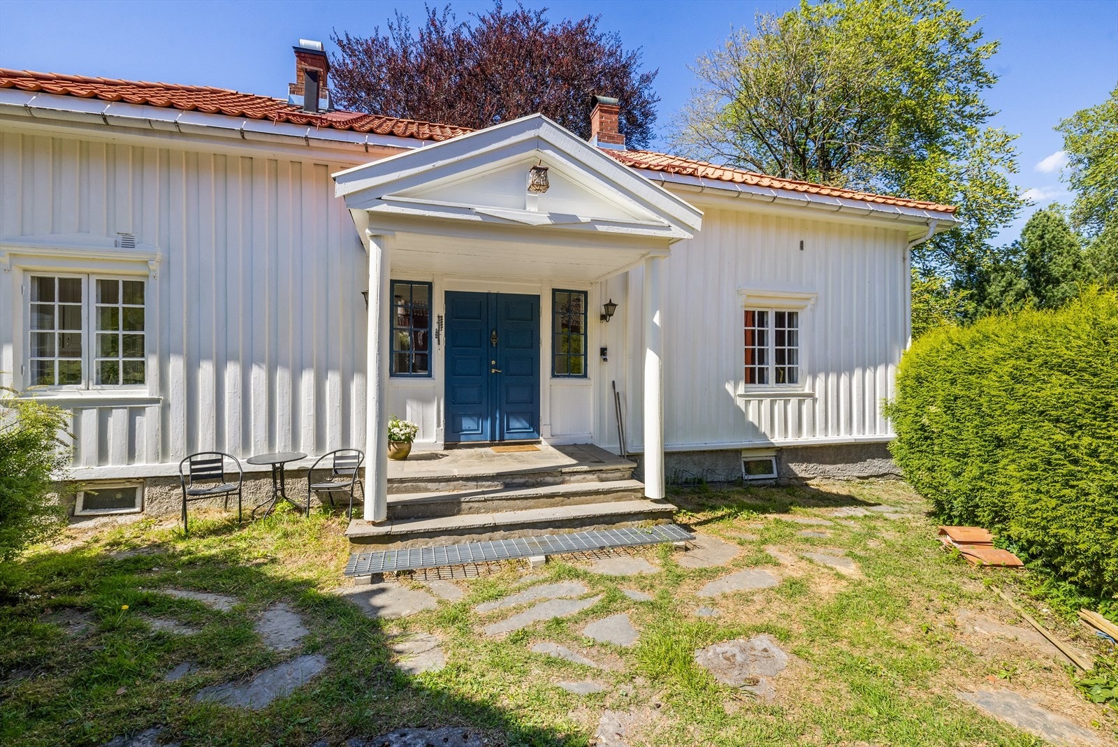 Hyggelig inngangsparti Galleribilde
