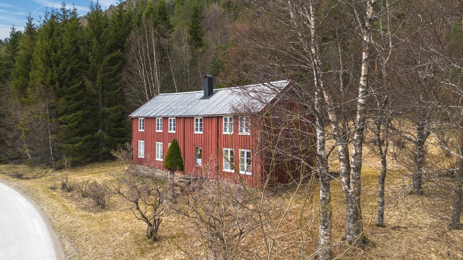 Dronefoto. Galleribilde