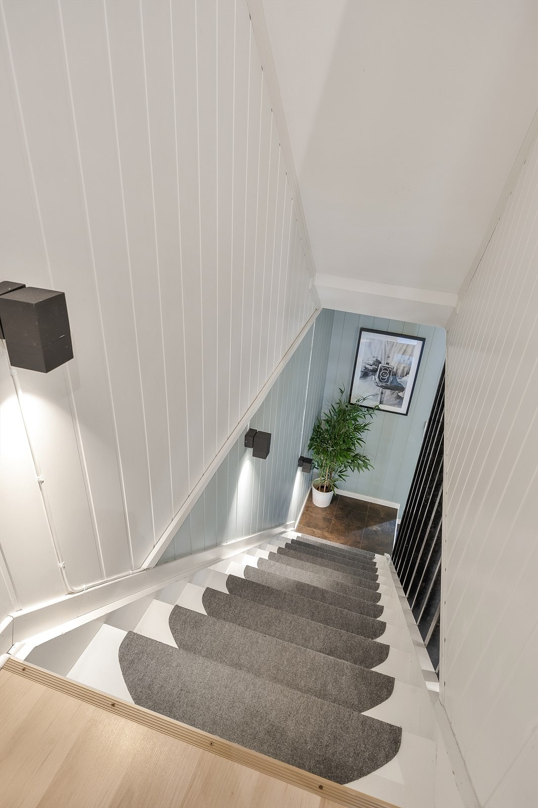 Trappen opp til andre etasje. Galleribilde