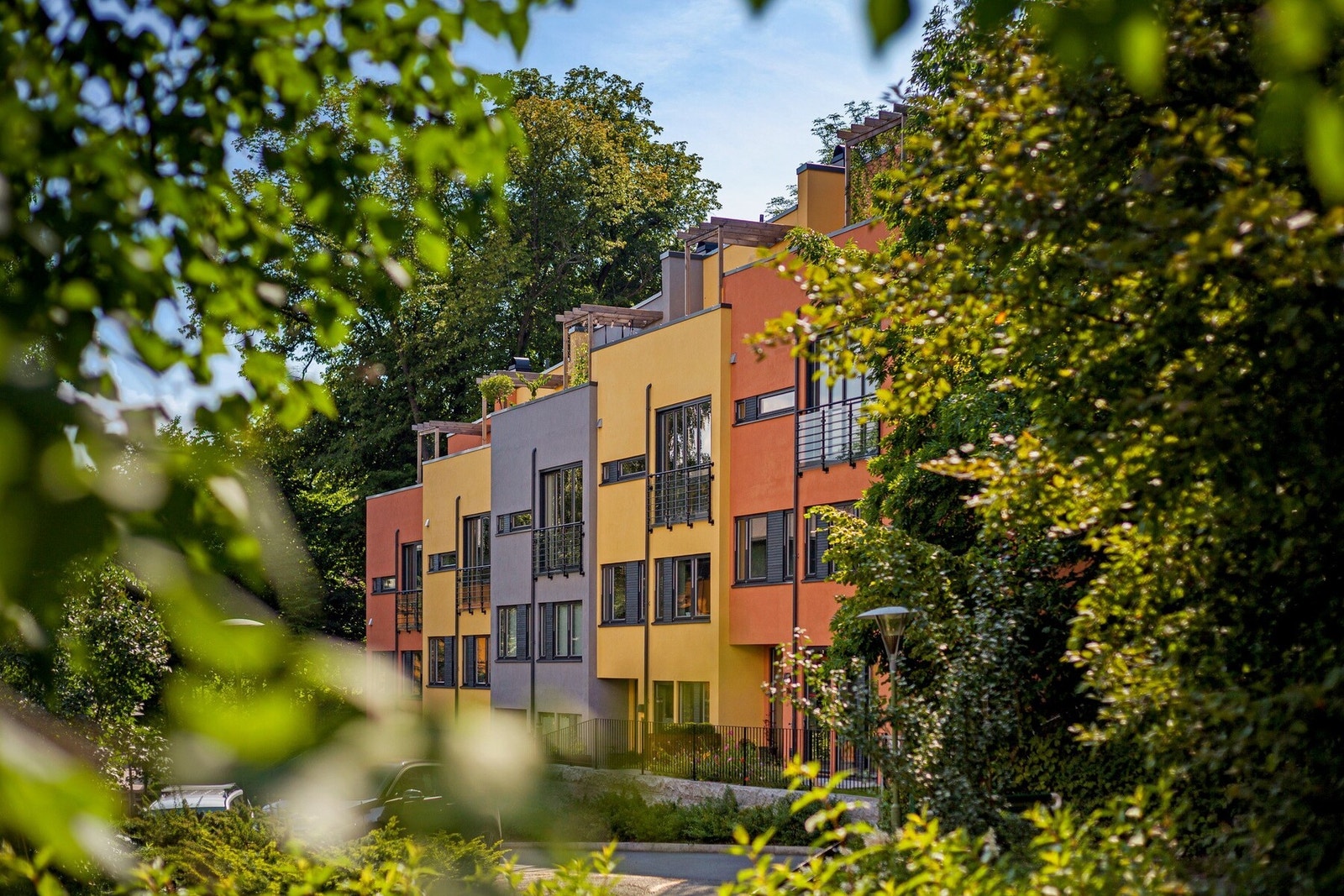 Velkommen til Ullevålsveien 98C - Lekkert townhouse tegnet av Mellbye arkitekter Galleribilde
