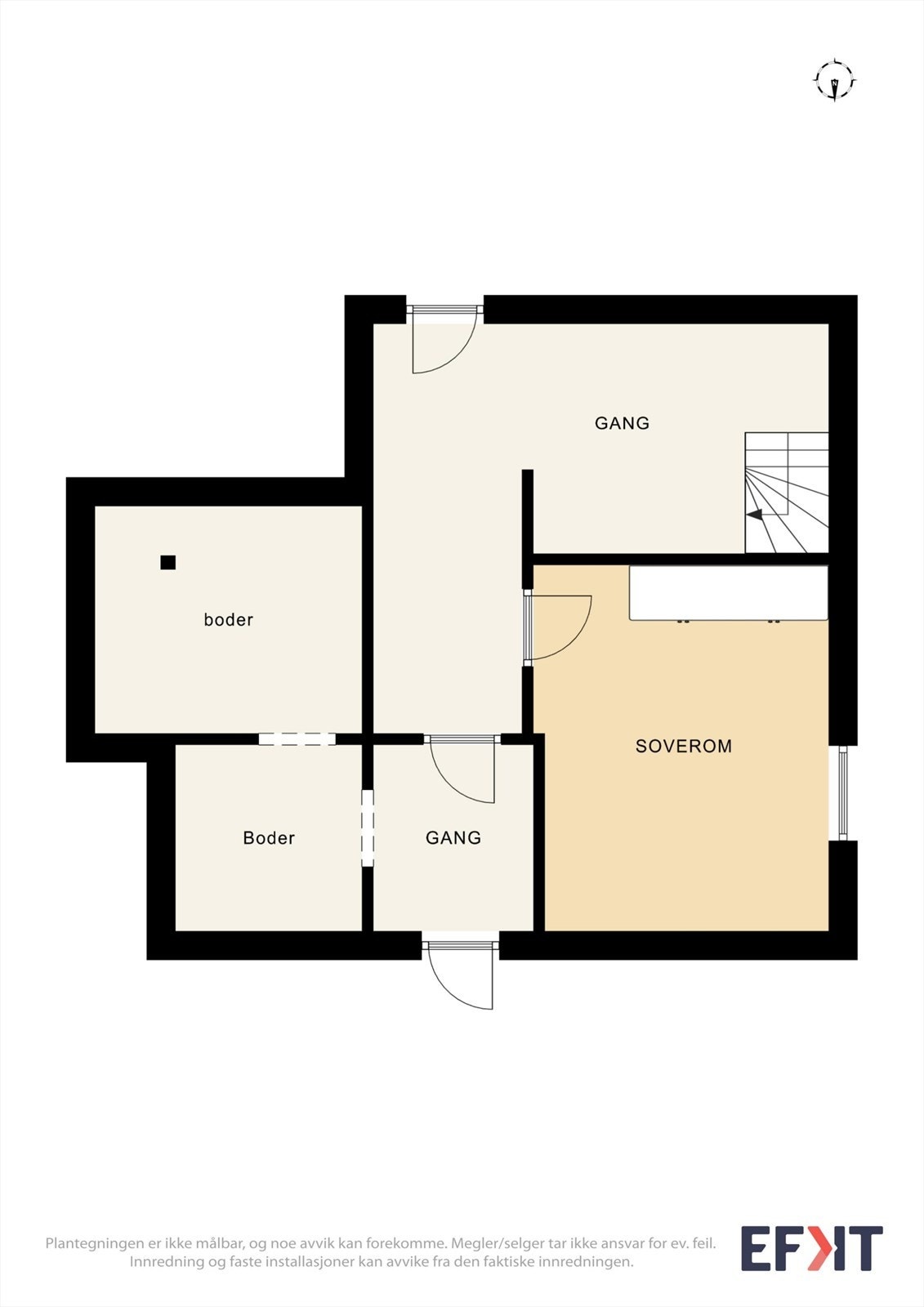 Plan u et hoveddel. Galleribilde