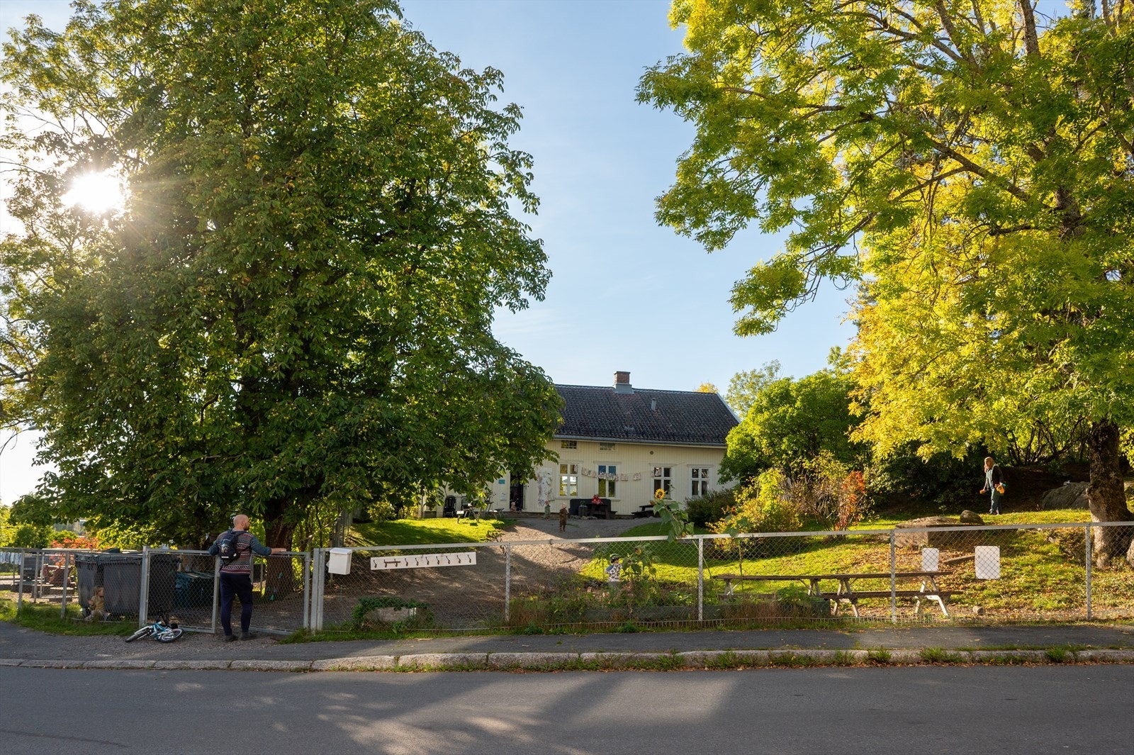 Barnehage ligger på boligfeltet. Galleribilde
