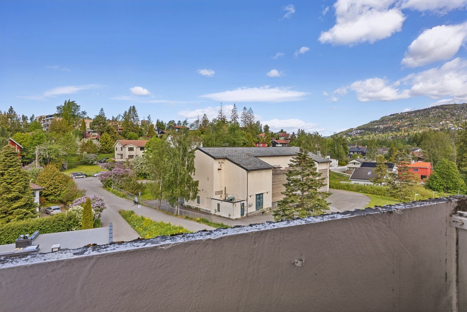 Hyggelig utsikt mot vest. Galleribilde