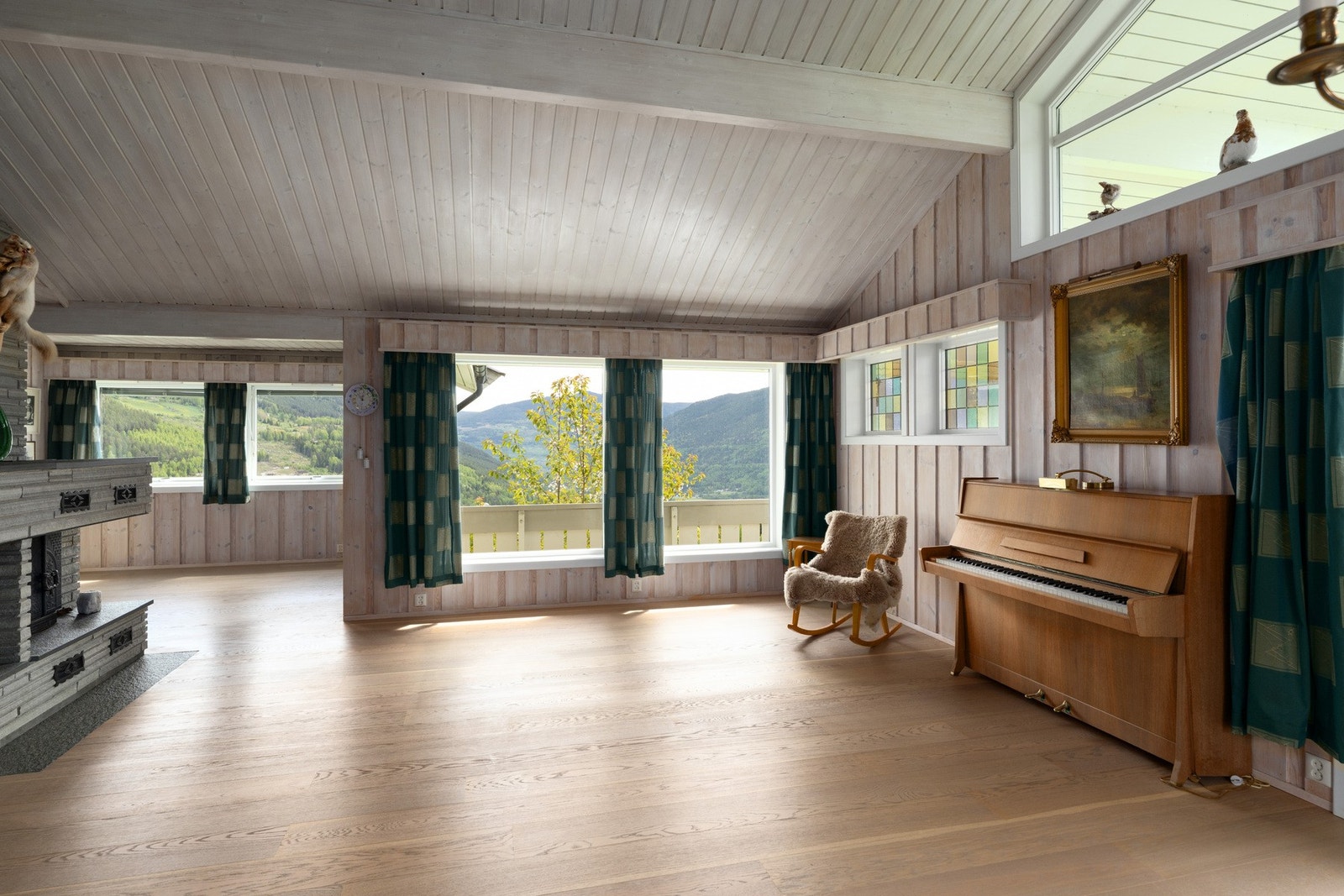 Nydelig utsikt fra stuen. Galleribilde