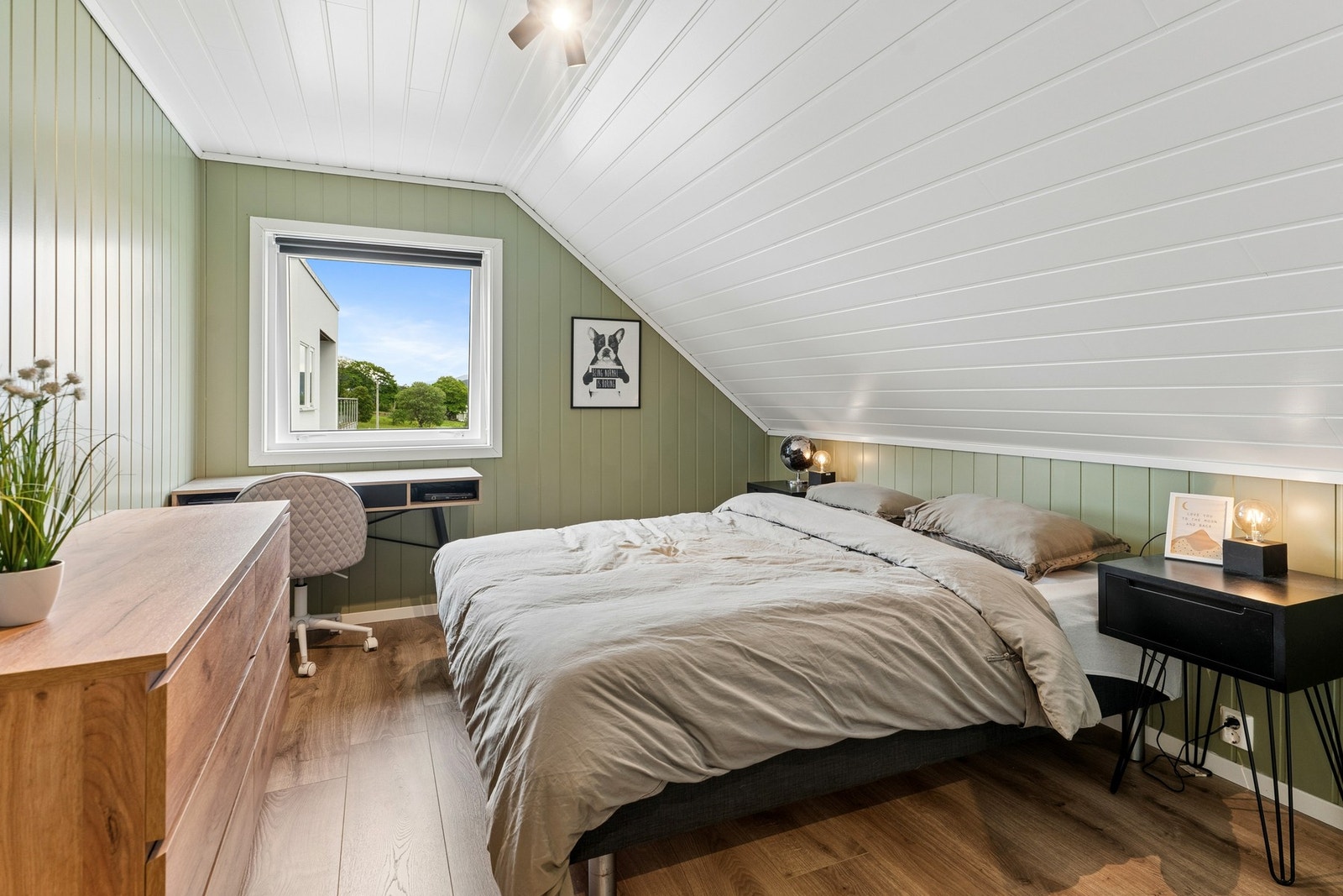 Soverom nummer to er også av god størrelse. Galleribilde