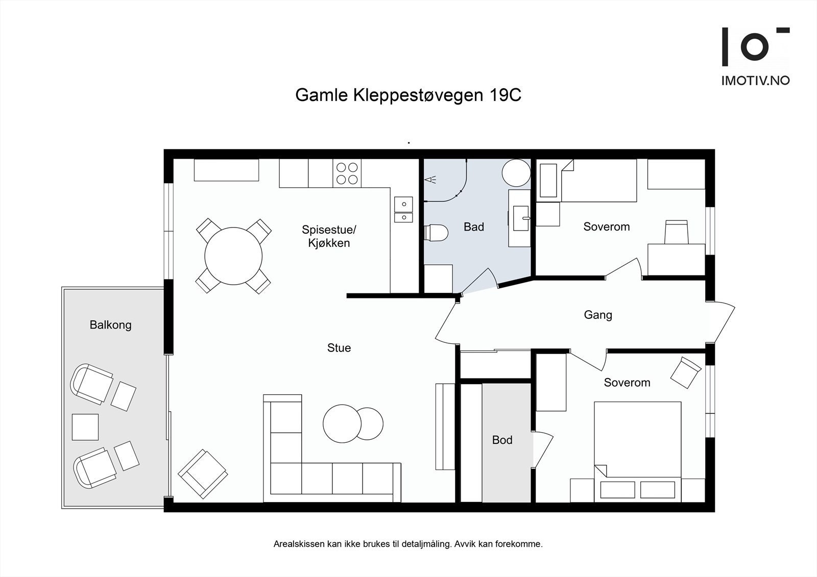 Planskisse Galleribilde