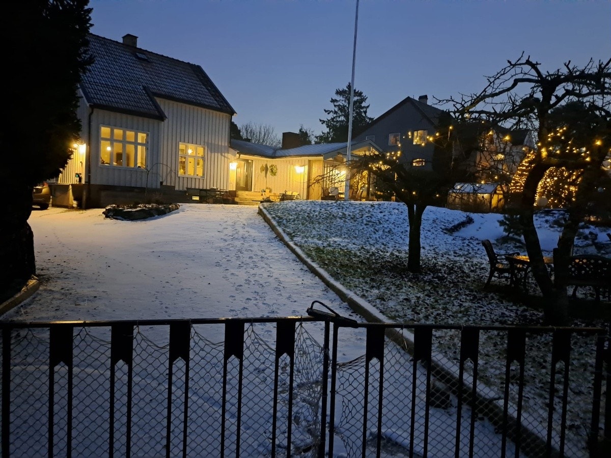 Huset uten i fra, Utleirene bor vegg til vegg med kollektivet Galleribilde