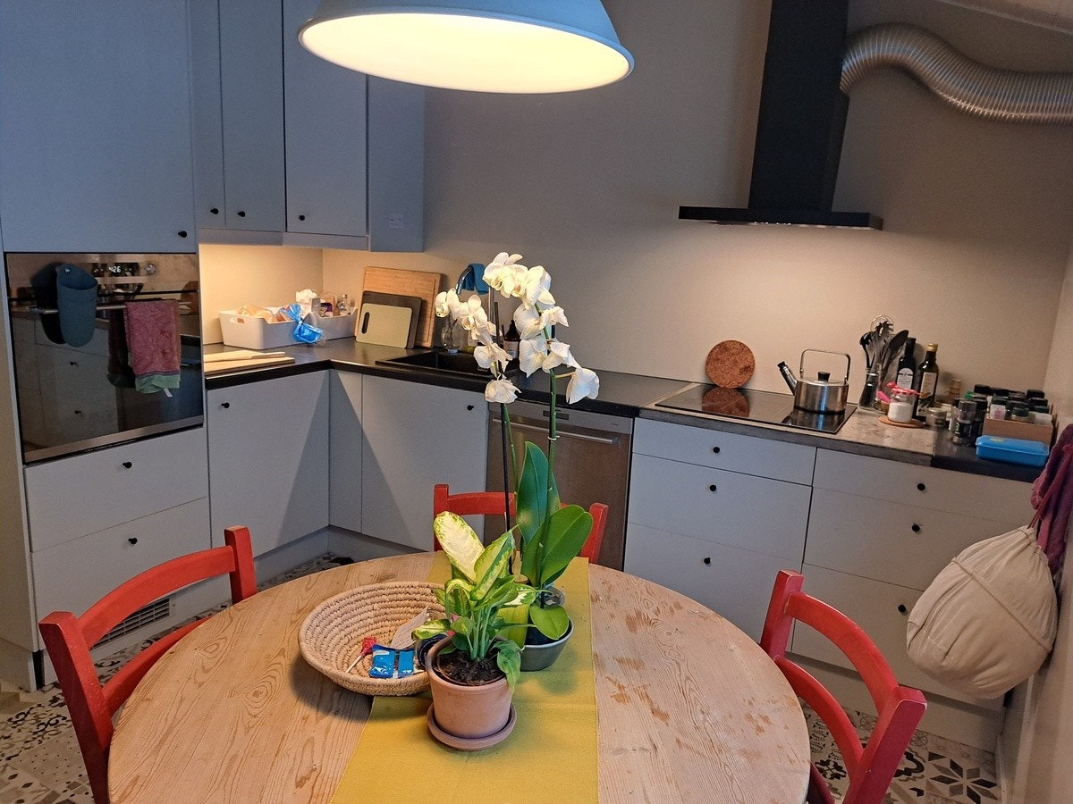 Kjøkken oppe Galleribilde