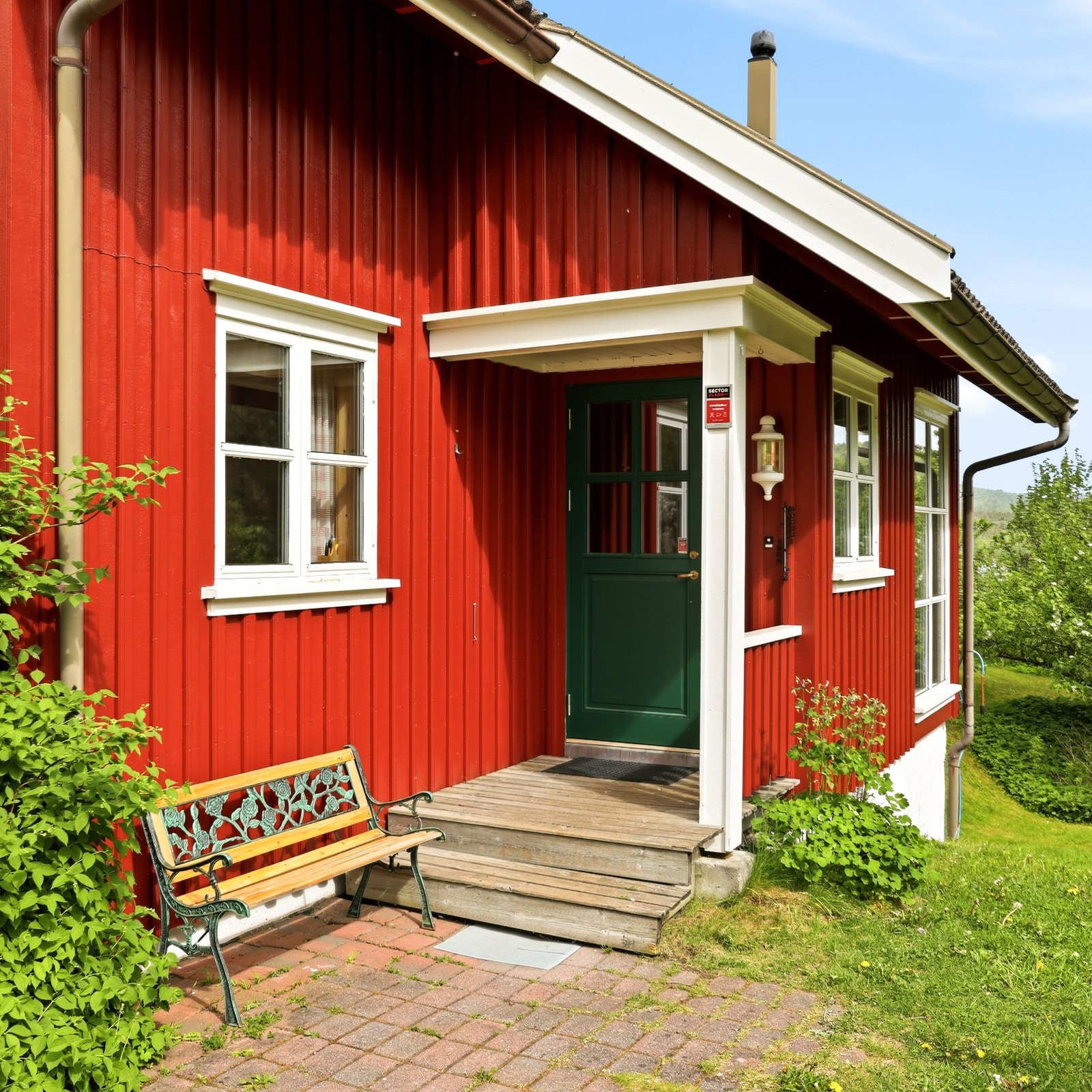 Inngangsparti Galleribilde