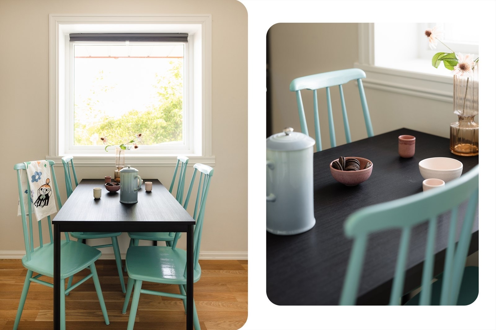 - Her har man også plass til et koselig frokostbord - Galleribilde
