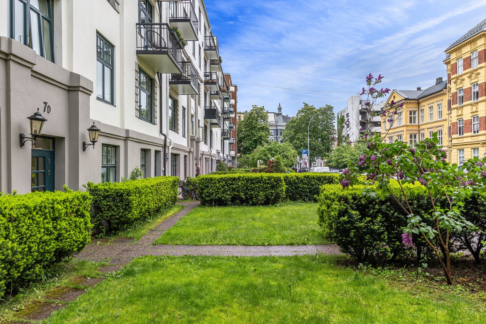 Nydelig forhage. Galleribilde