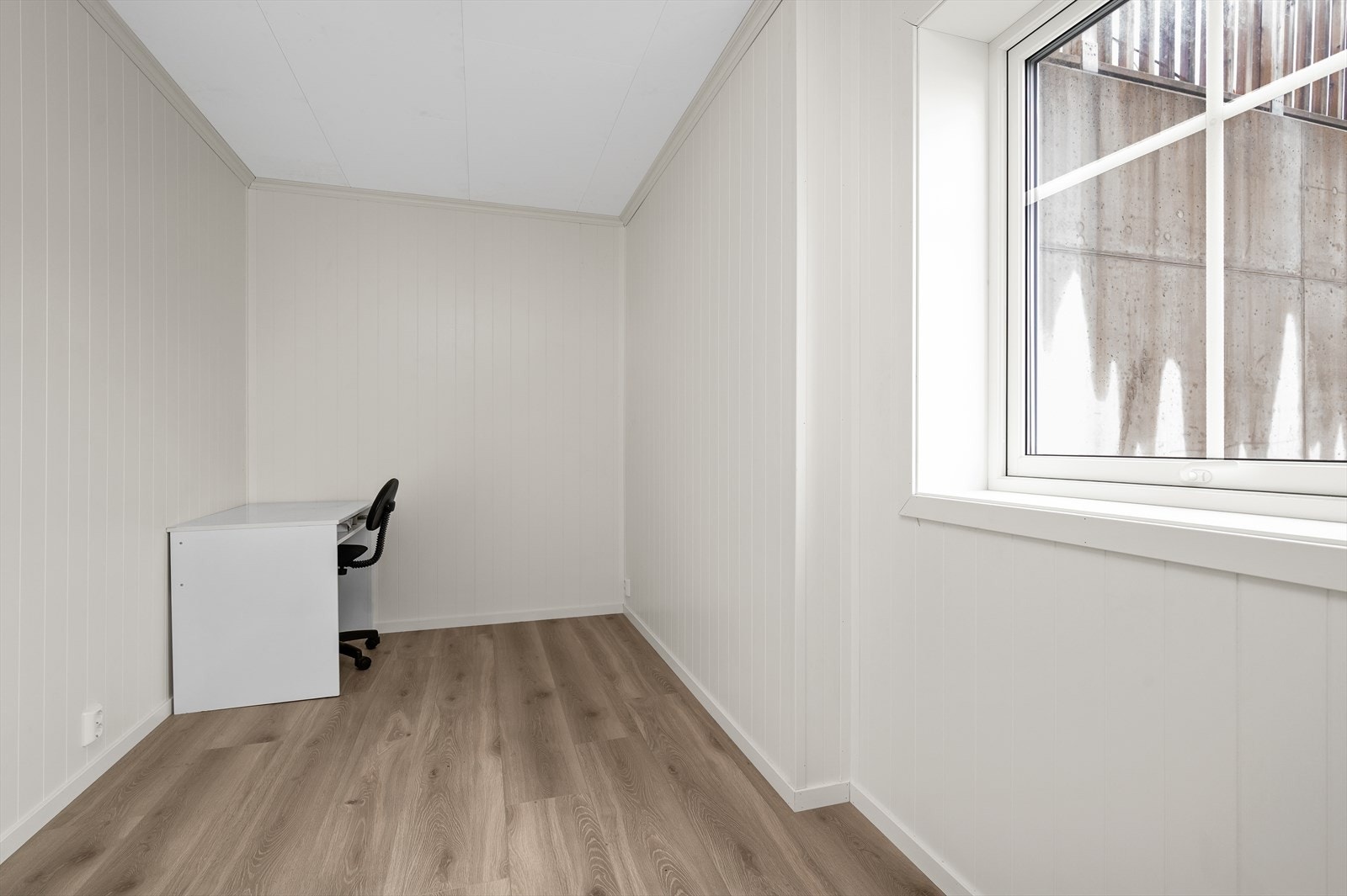 Det minste soverommet er i dag brukt som kontor. Galleribilde