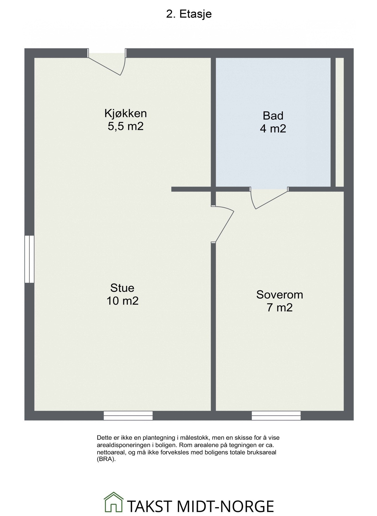 Planskisse. Galleribilde