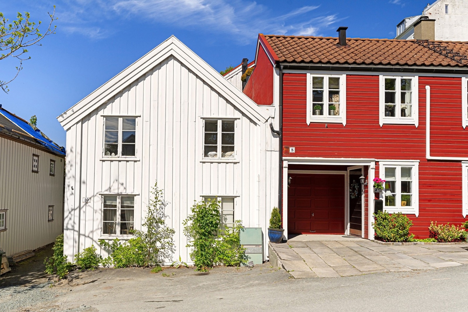 Huset ligger fint til i Brubakken. Galleribilde