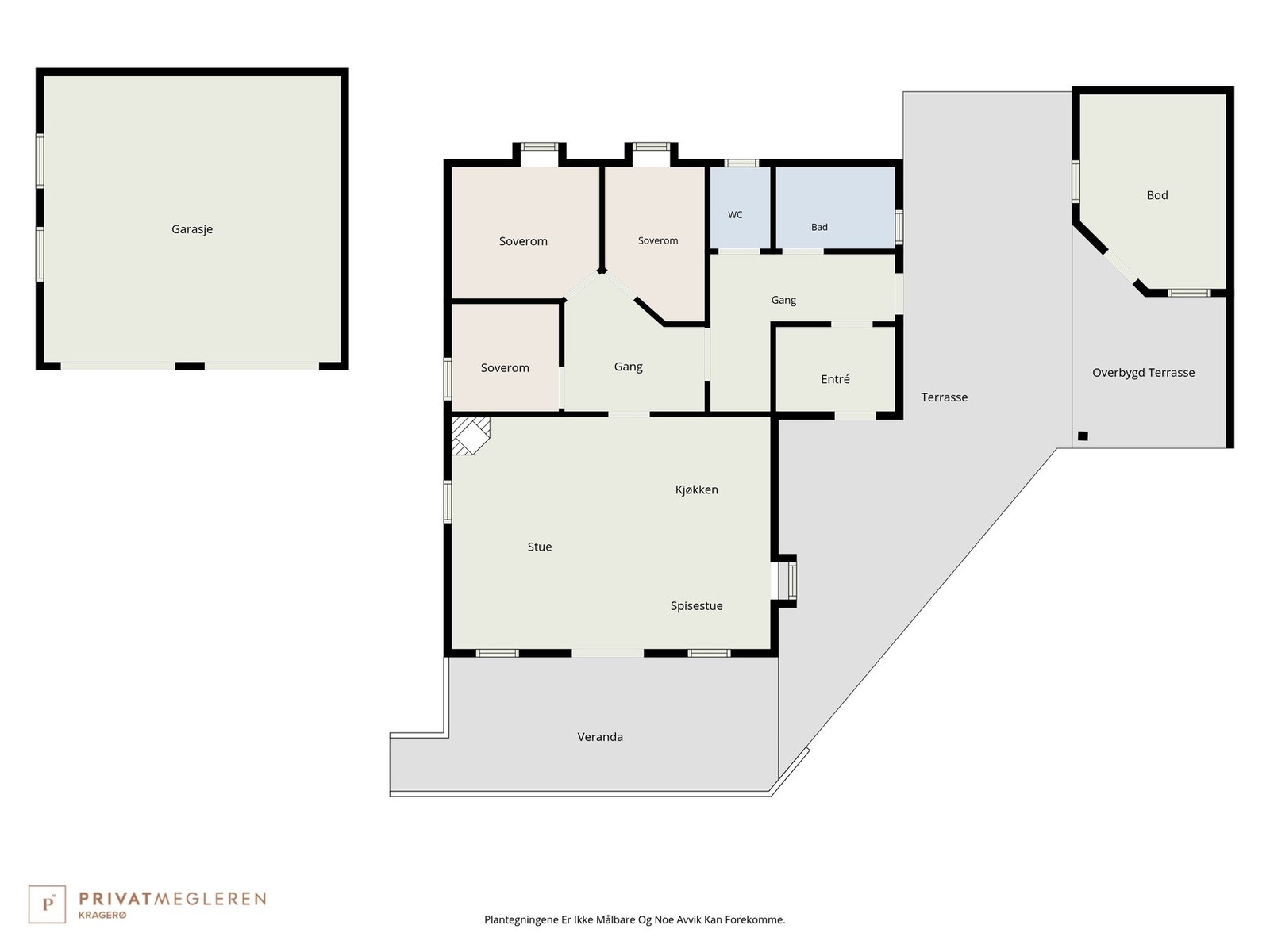 Plantegning. Galleribilde