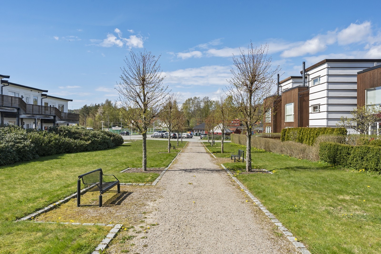 Pent opparbeidede fellesarealer. Galleribilde