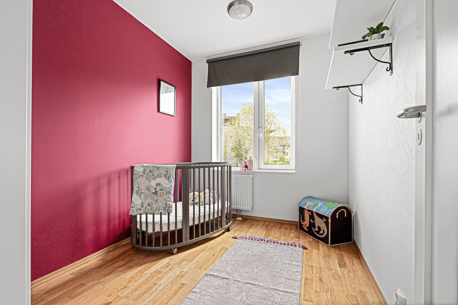 Soverom på 6,6 kvadratmeter. Galleribilde