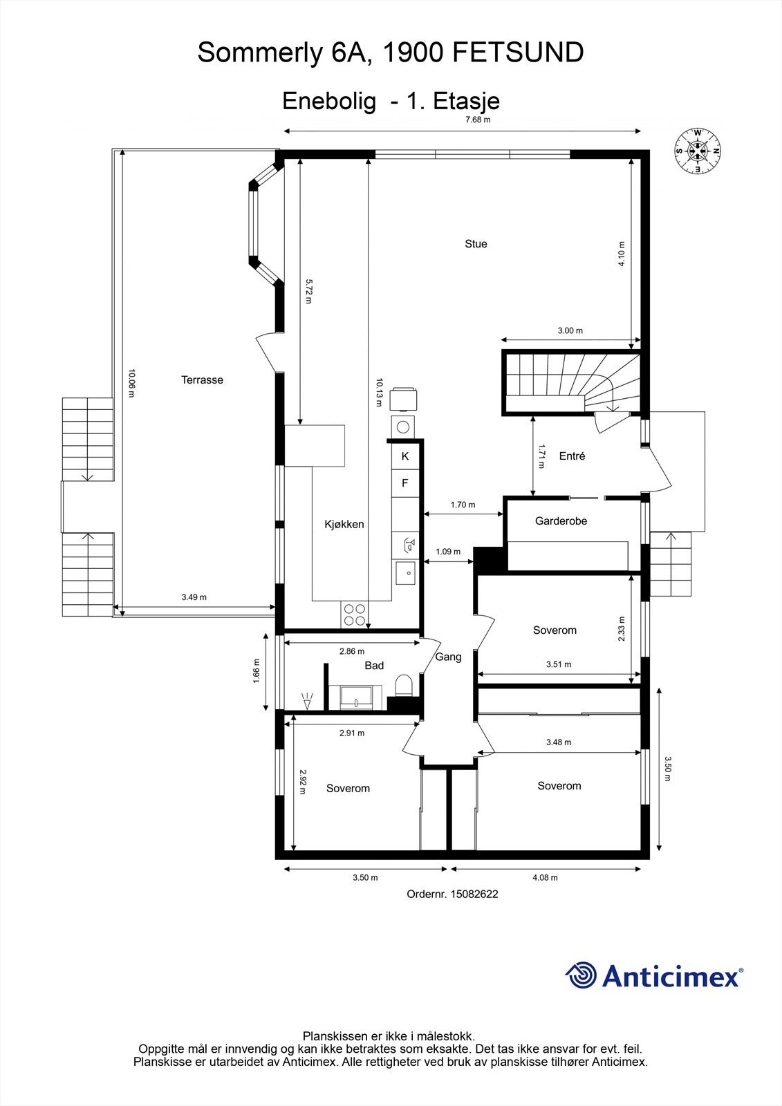 Plantegning - 1. Etasje Galleribilde
