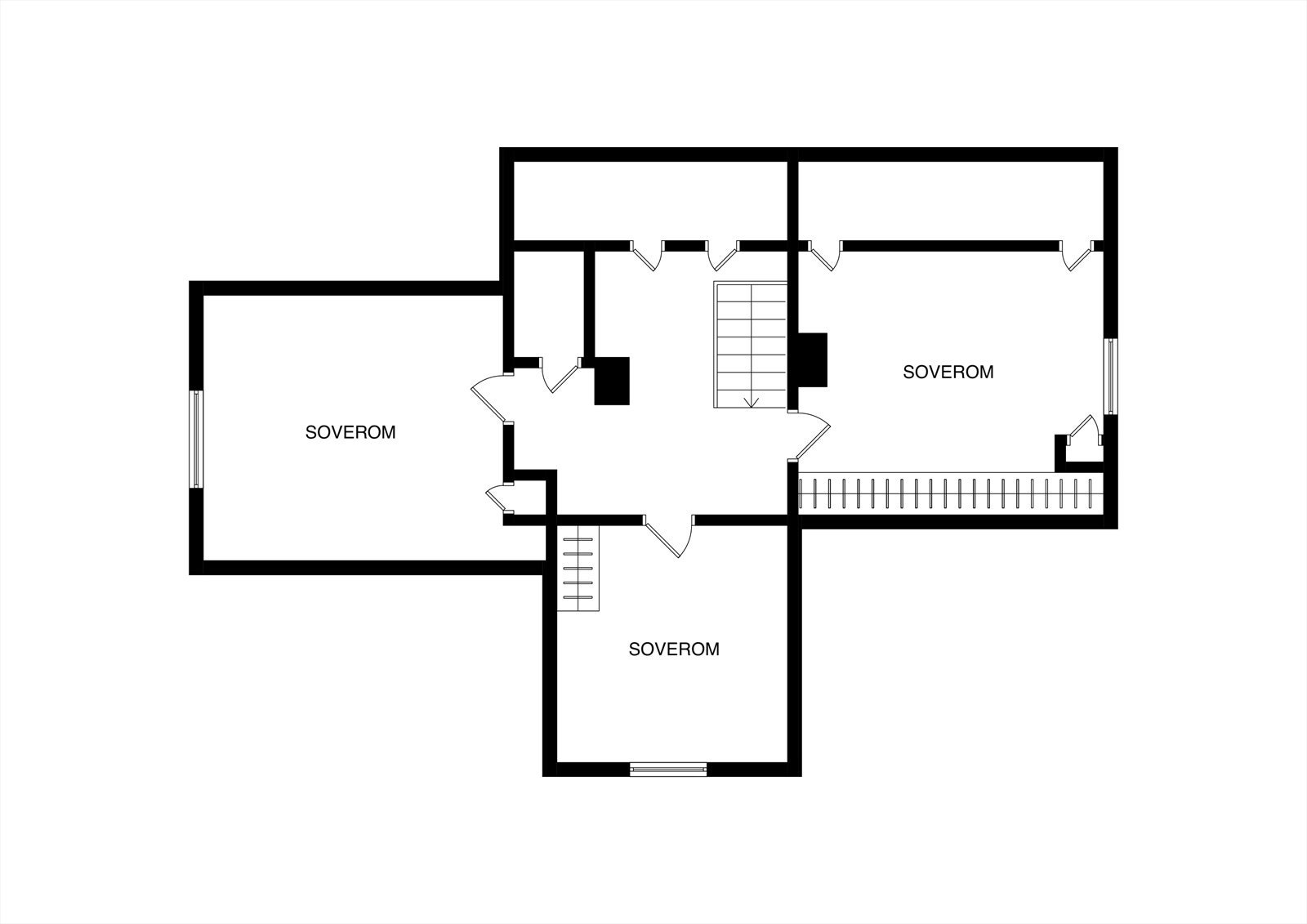 Plantegning 2. etasje Galleribilde