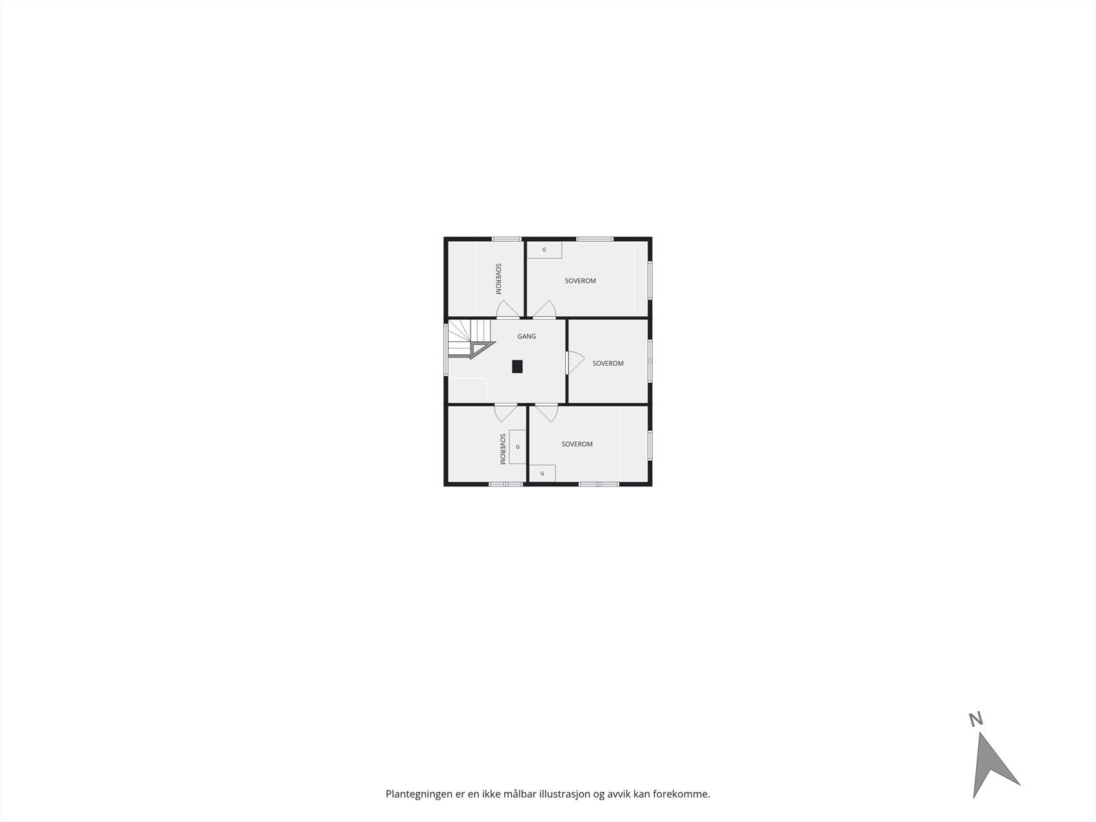 Planskisse | 2. Etasje Galleribilde