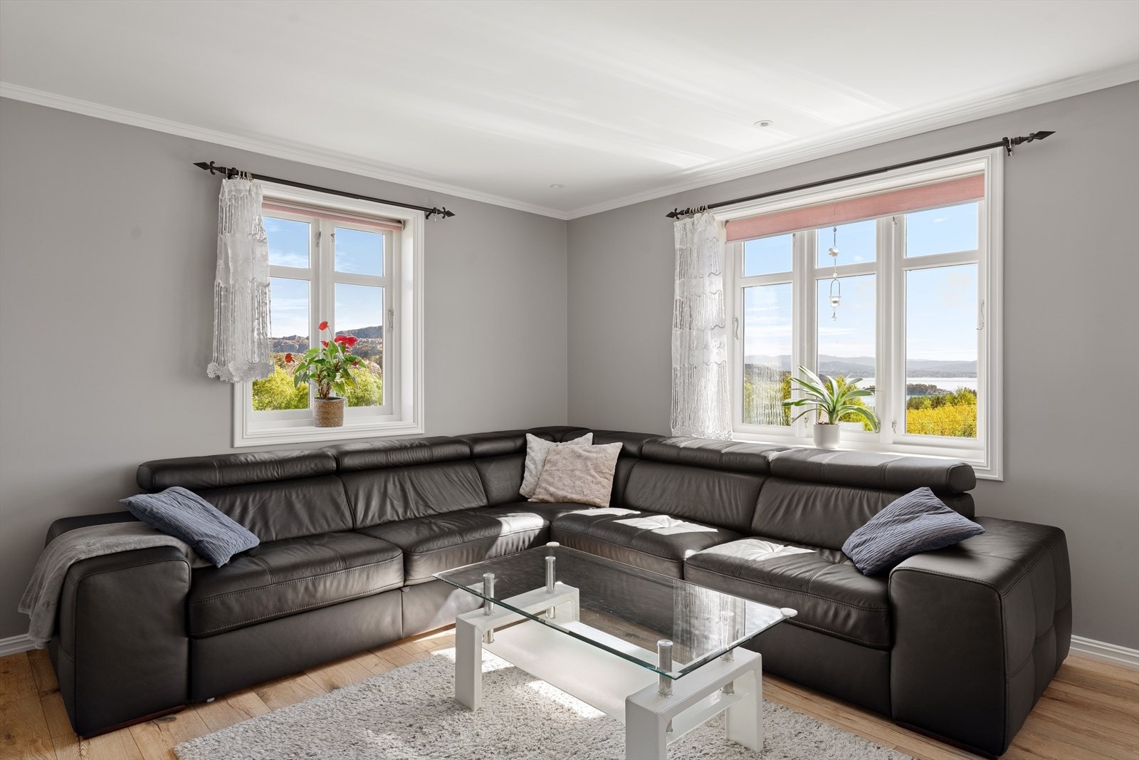 God plass til innredning av TV-stue Galleribilde