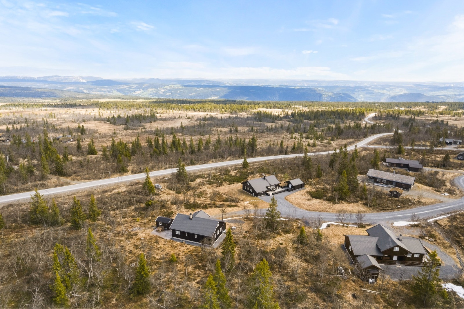Området består av hyttebebyggelse i etablert hyttefelt. Galleribilde