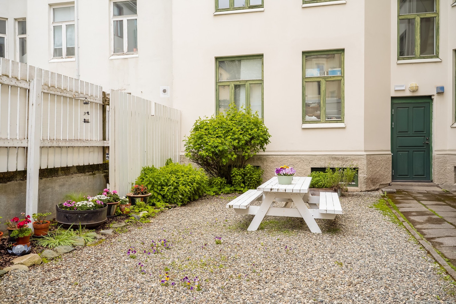 Sameiet disponerer opgså en flott bakgård. Galleribilde