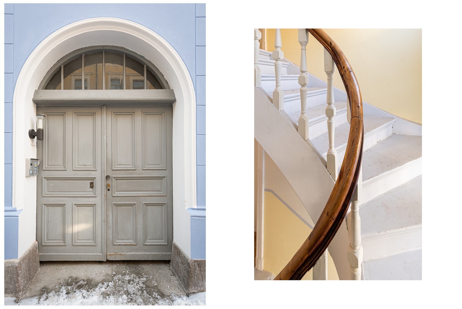 Leiligheten ligger i en klassisk bygård med nylig rehabilitert fasade. Galleribilde