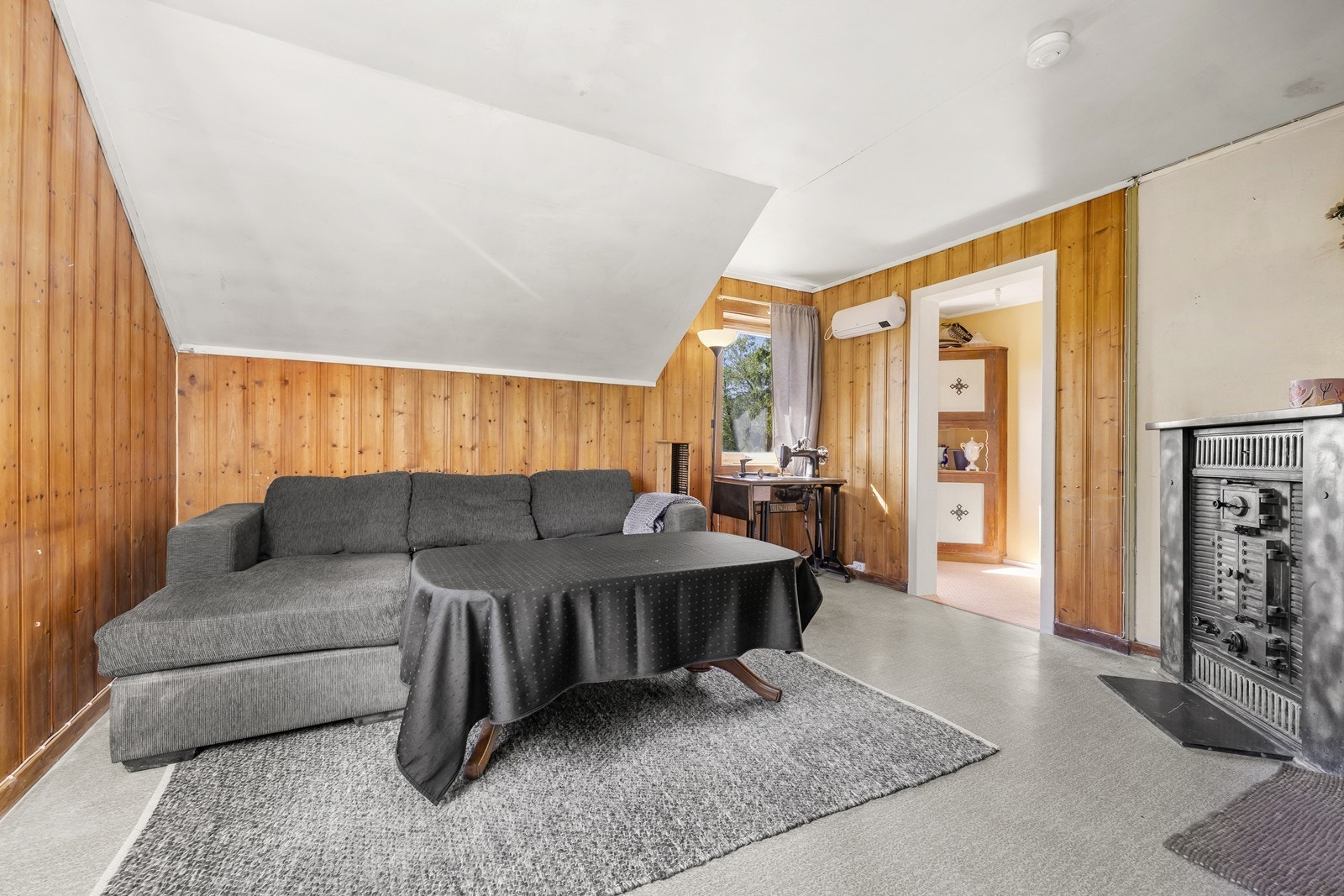 Rommet har en takhøyde på 228 cm. Galleribilde