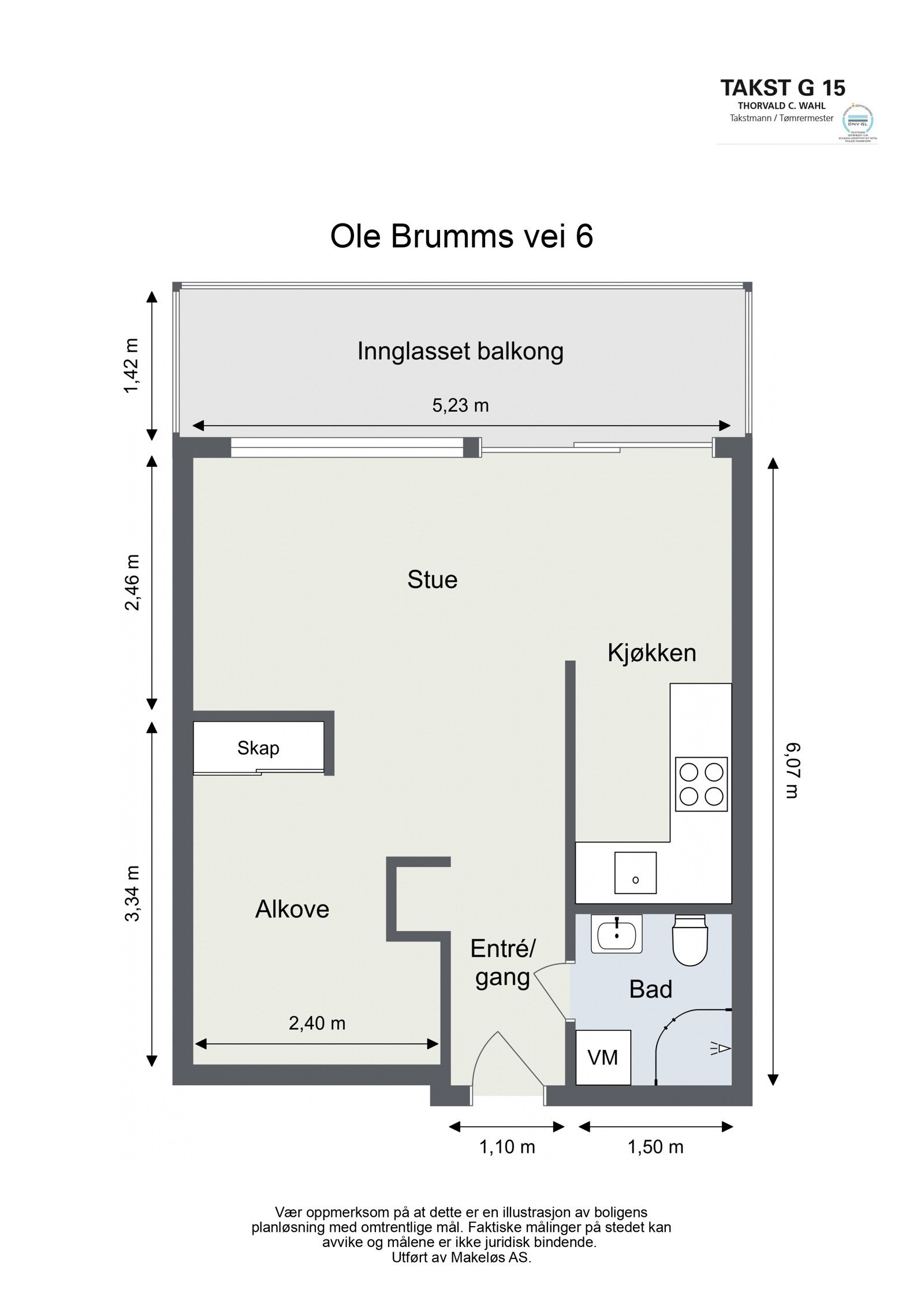 Ole Brumms vei 6 - 2D - Letterhead Galleribilde