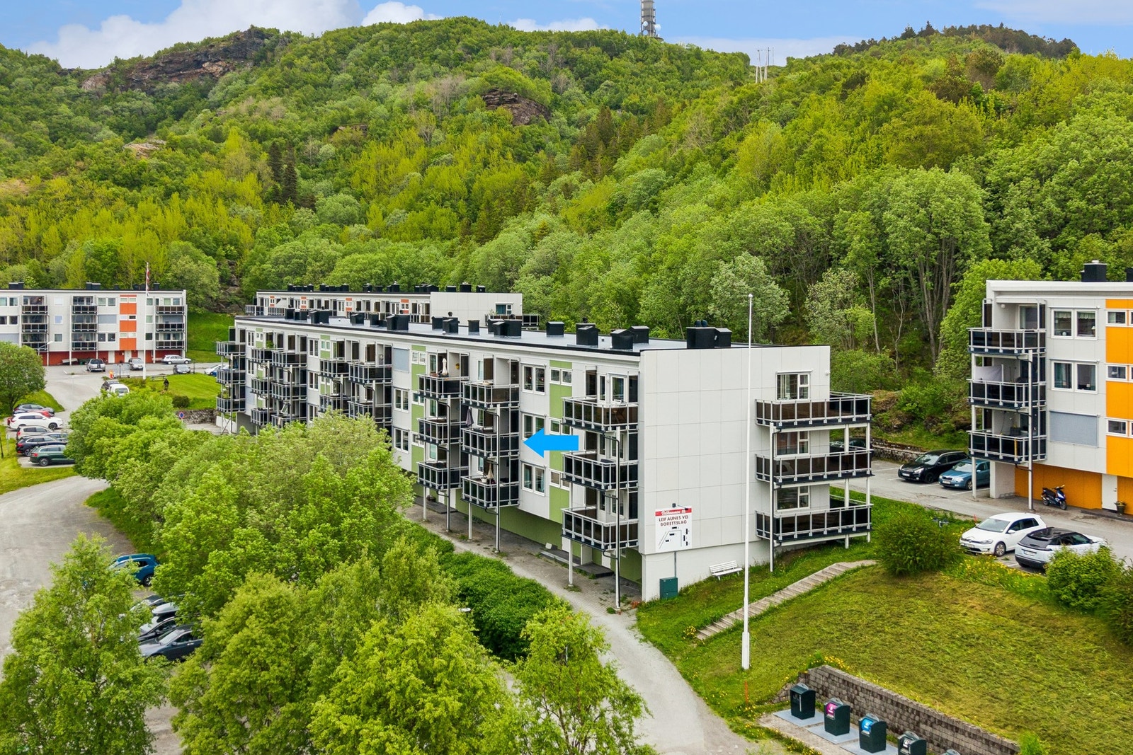 Velkommen til Leif Aunes vei 4 a. Foto: Efkt v/Tom Antonsen. Galleribilde