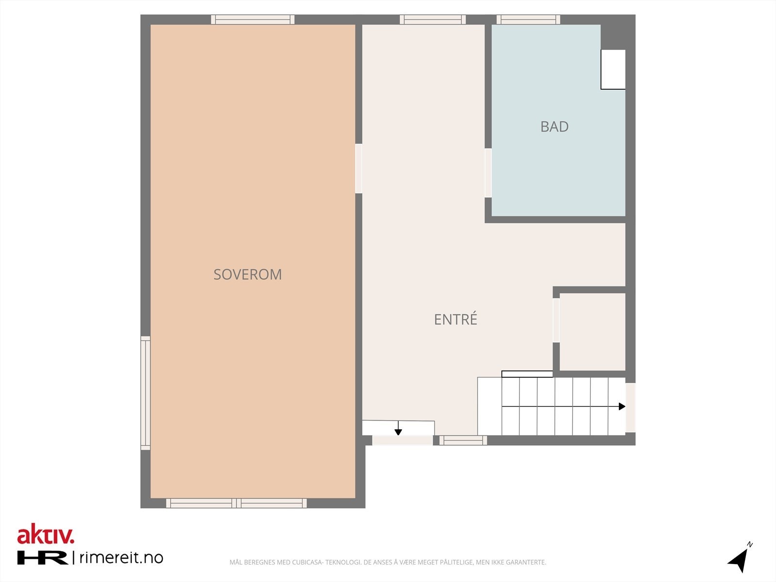 Plan underetasje. Galleribilde