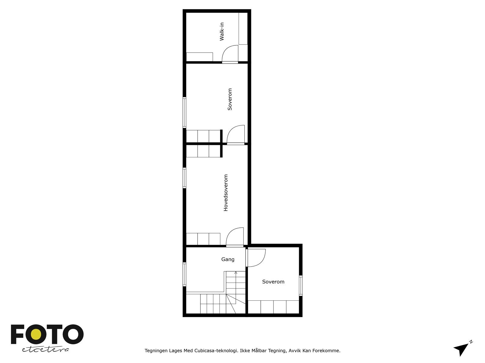 Plantegning 2. etasje Galleribilde