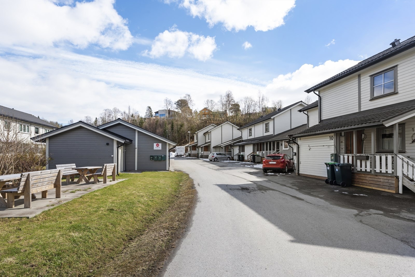 Opparbeidet fellesområdet med sittegrupper Galleribilde