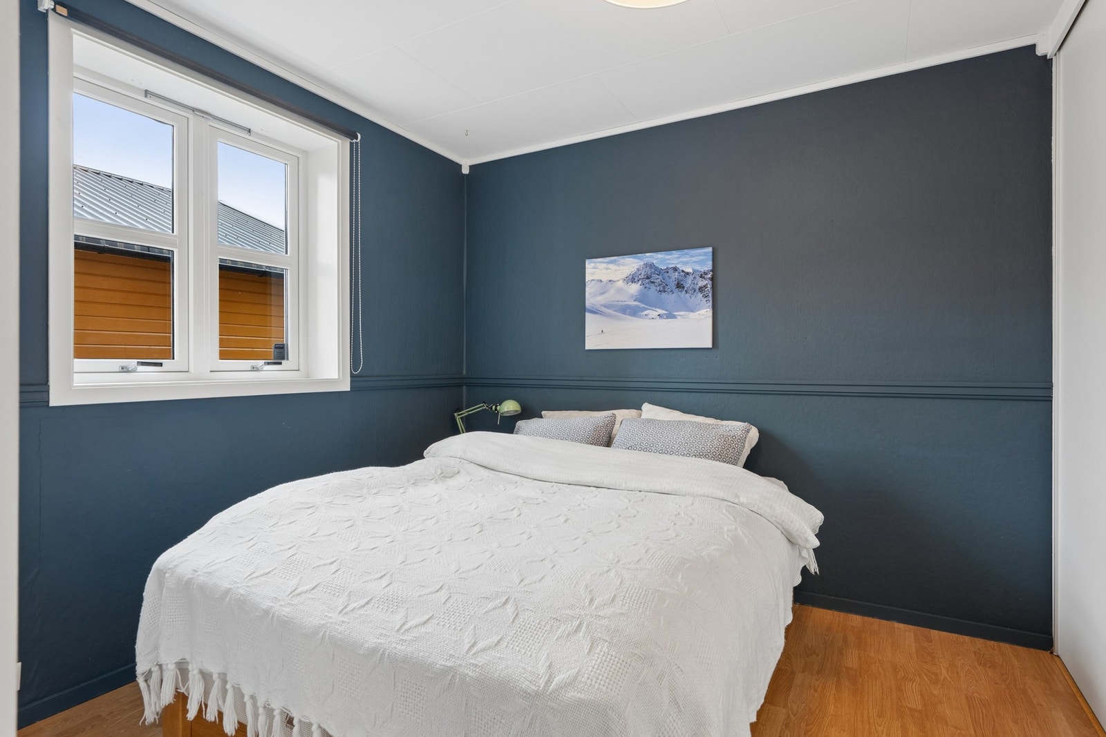 Hovedsoverom med god plass til dobbeltseng. Galleribilde